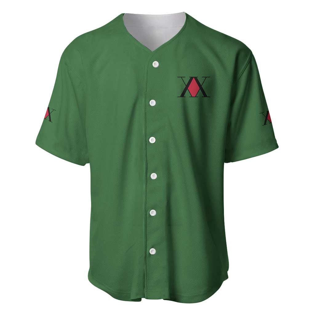 Freecss Hunter X Anime Style Baseball Jersey Freecss Hunter X Anime Style Baseball Jersey
