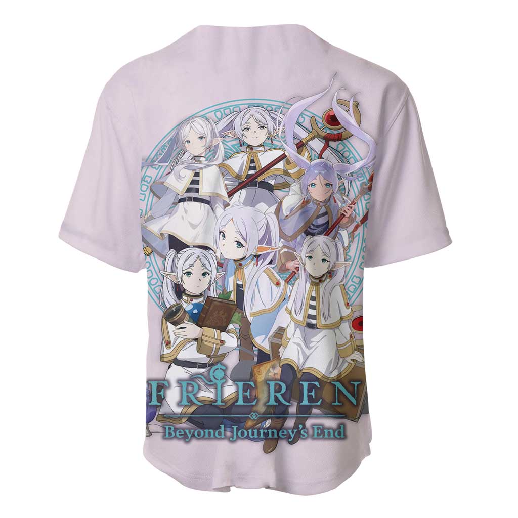 Frieren Frieren Beyond Anime Style Baseball Jersey Frieren Frieren Beyond Anime Style Baseball Jersey