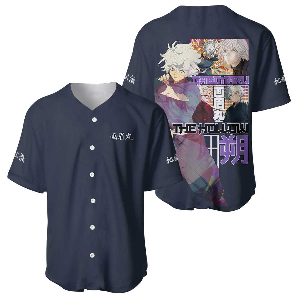 Gabimaru Hells Paradise Anime Style Baseball Jersey Gabimaru Hells Paradise Anime Style Baseball Jersey