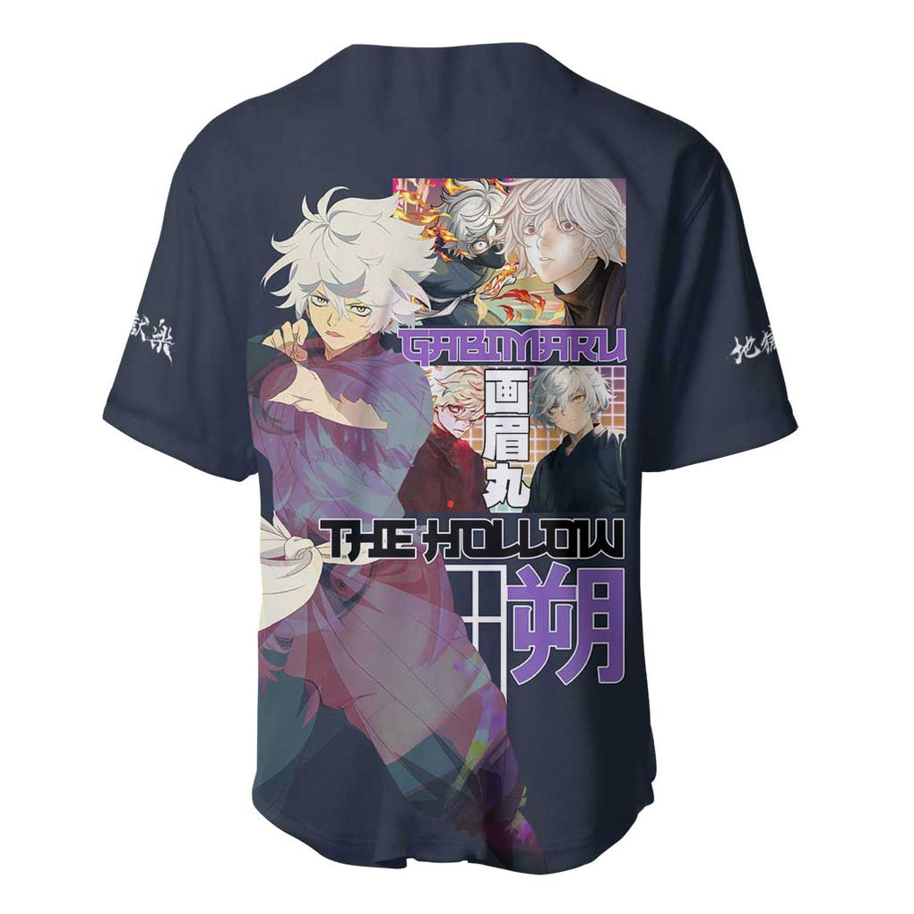 Gabimaru Hells Paradise Anime Style Baseball Jersey Gabimaru Hells Paradise Anime Style Baseball Jersey