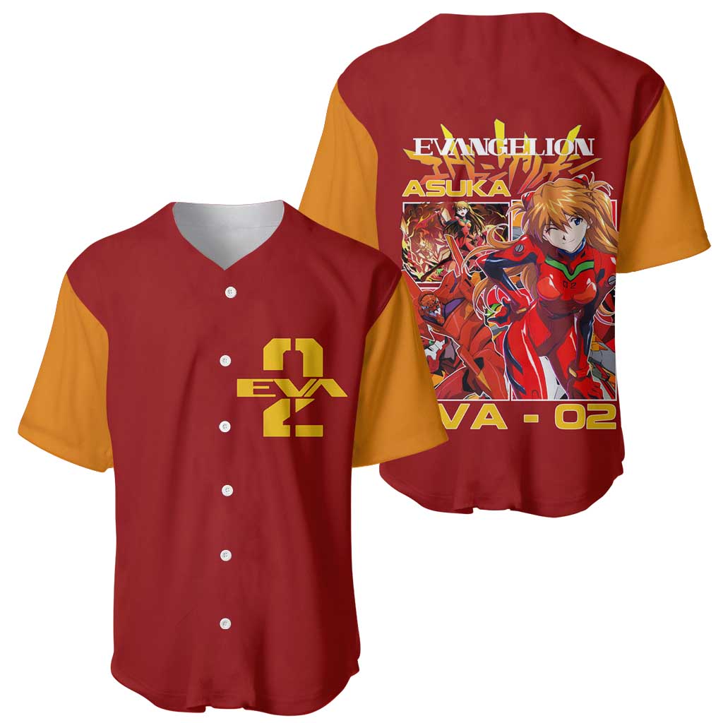 Genesis Evangelion Anime Style Baseball Jersey Genesis Evangelion Anime Style Baseball Jersey