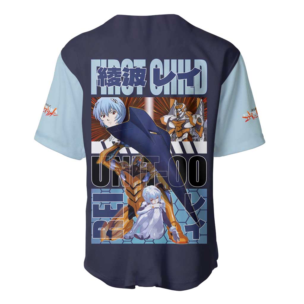 Genesis Evangelion Anime Style Baseball Jersey_2 Genesis Evangelion Anime Style Baseball Jersey_2
