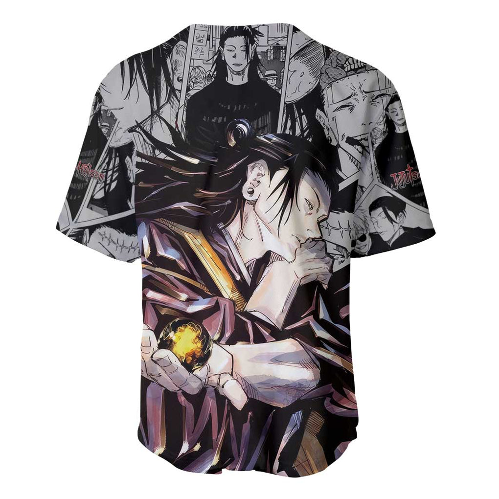 Geto Jujutsu Kaisen Anime Style Baseball Jersey Geto Jujutsu Kaisen Anime Style Baseball Jersey
