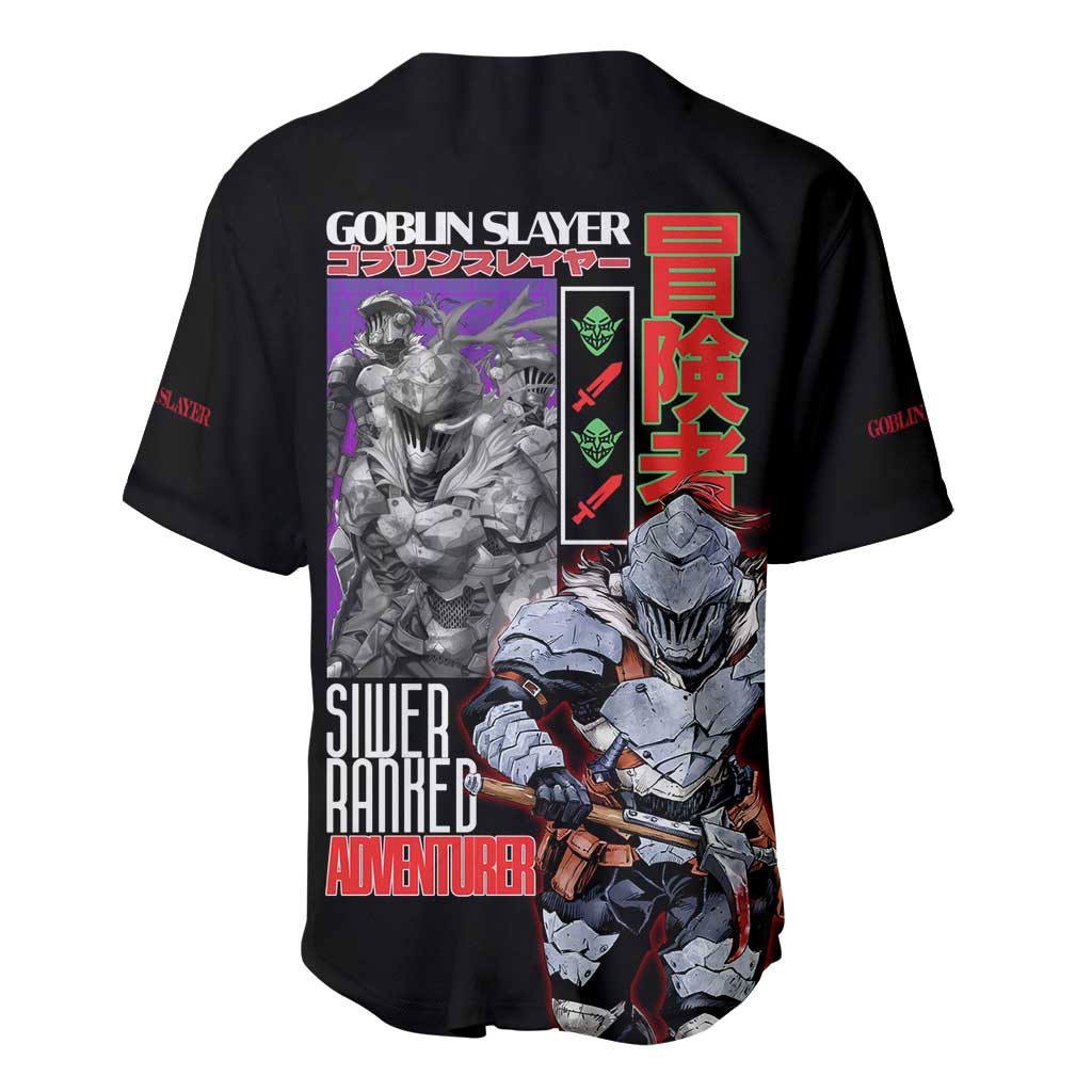 Goblin Slayer Anime Style Baseball Jersey Goblin Slayer Anime Style Baseball Jersey