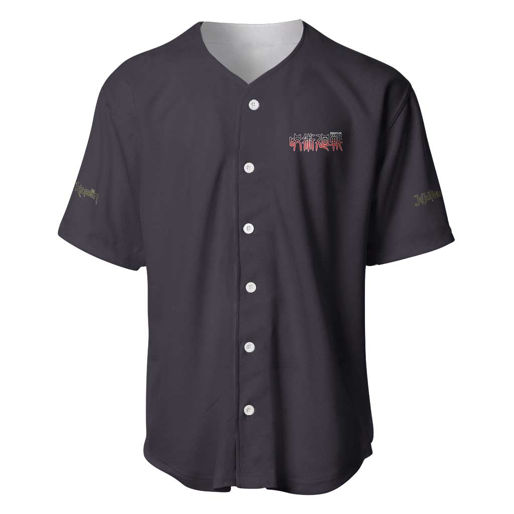 Gojo Jujutsu Kaisen Anime Style Baseball Jersey Gojo Jujutsu Kaisen Anime Style Baseball Jersey
