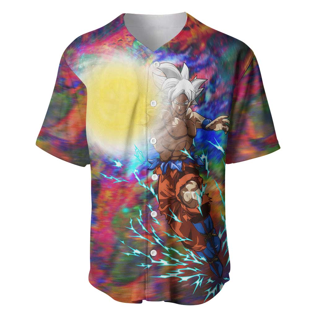 Goku Dragon Ball Trippy Style Baseball Jersey Goku Dragon Ball Trippy Style Baseball Jersey