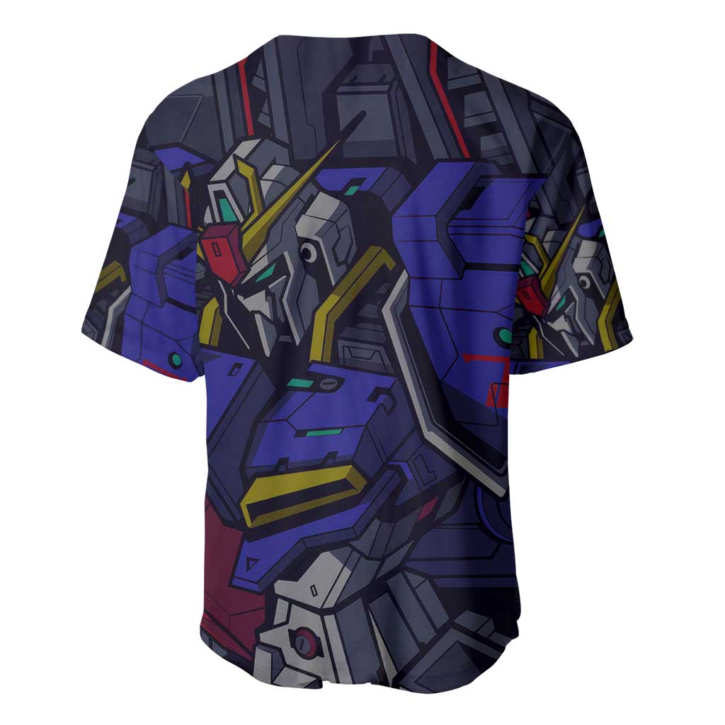 Gundam Abstract Style Baseball Jersey Gundam Abstract Style Baseball Jersey