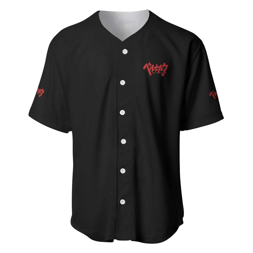 Guts Berserk Anime Style Baseball Jersey Guts Berserk Anime Style Baseball Jersey