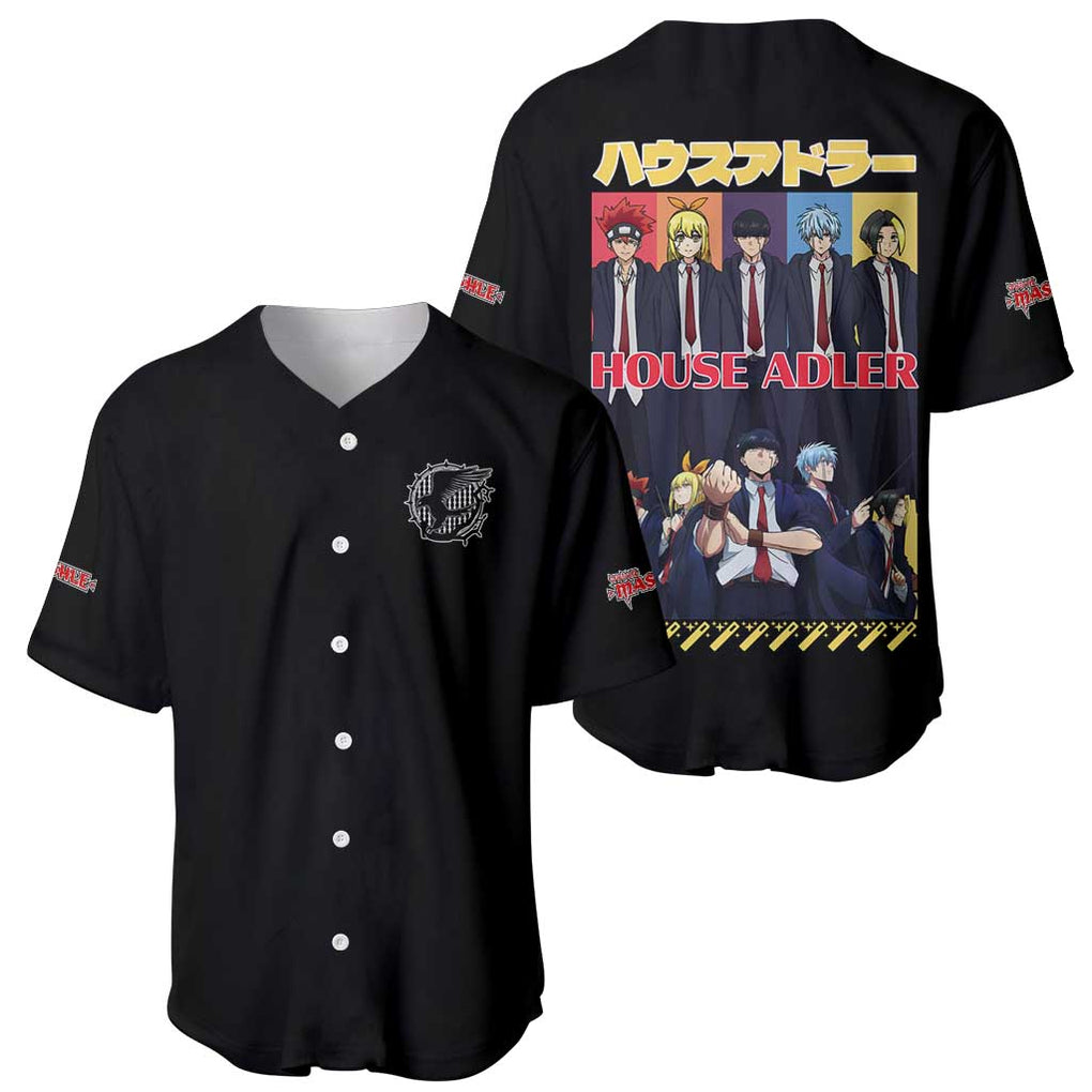 House Adler Mashle Anime Style Baseball Jersey House Adler Mashle Anime Style Baseball Jersey