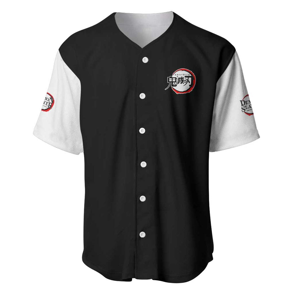 Iguro Demon Slayer Anime Style Baseball Jersey Iguro Demon Slayer Anime Style Baseball Jersey