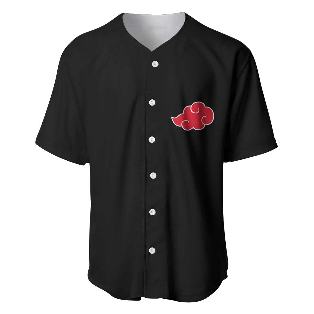 Itachi Naruto Anime Style Baseball Jersey Itachi Naruto Anime Style Baseball Jersey
