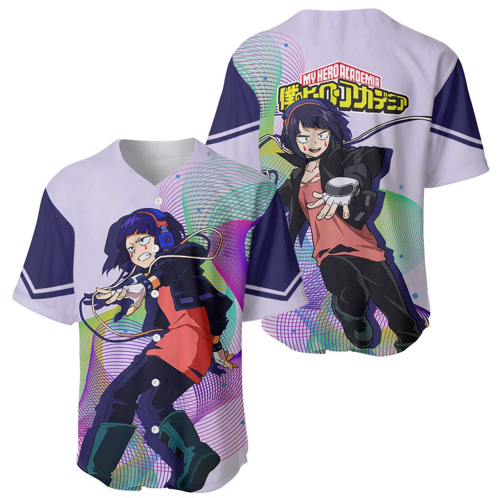 Jiro My Hero Anime Style Baseball Jersey Jiro My Hero Anime Style Baseball Jersey