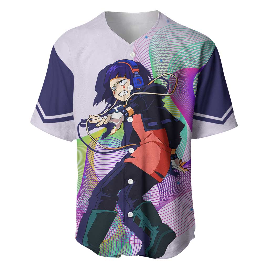 Jiro My Hero Anime Style Baseball Jersey Jiro My Hero Anime Style Baseball Jersey