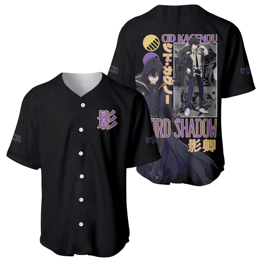 Kageno Eminence In Anime Style Baseball Jersey Kageno Eminence In Anime Style Baseball Jersey