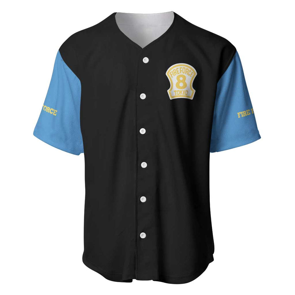 Kusakabe Fire Force Anime Style Baseball Jersey Kusakabe Fire Force Anime Style Baseball Jersey