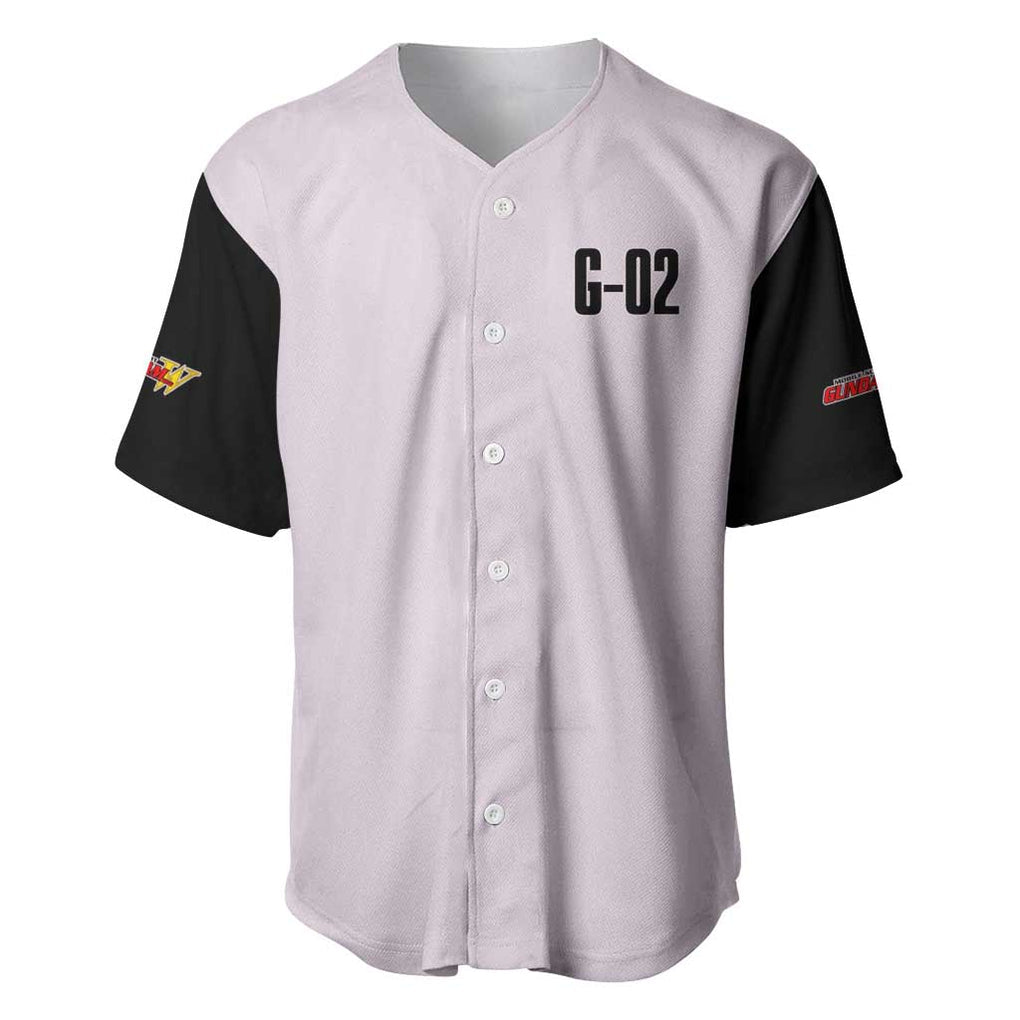 Maxwell Gundam Wing Anime Style Baseball Jersey Maxwell Gundam Wing Anime Style Baseball Jersey