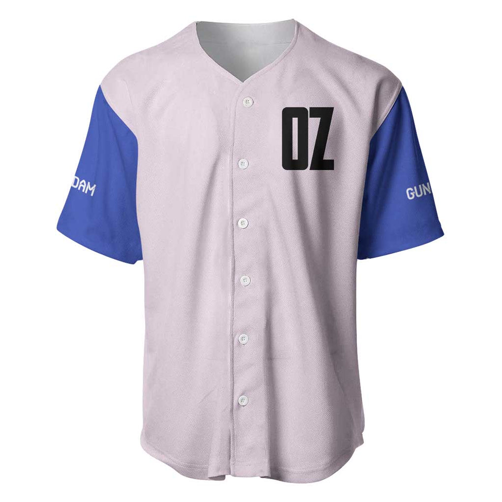 Merquise Gundam Wing Anime Style Baseball Jersey Merquise Gundam Wing Anime Style Baseball Jersey