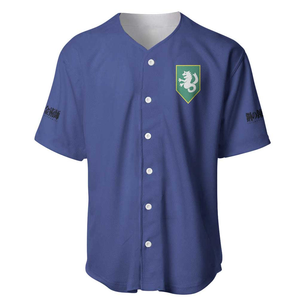 Mustang Fullmetal Alchemist Anime Style Baseball Jersey Mustang Fullmetal Alchemist Anime Style Baseball Jersey