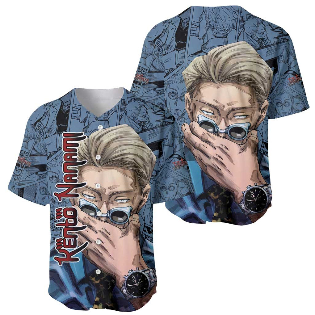 Nanami Jujutsu Kaisen Anime Style Baseball Jersey Nanami Jujutsu Kaisen Anime Style Baseball Jersey