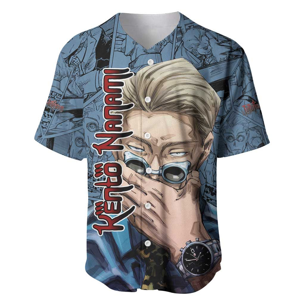Nanami Jujutsu Kaisen Anime Style Baseball Jersey Nanami Jujutsu Kaisen Anime Style Baseball Jersey
