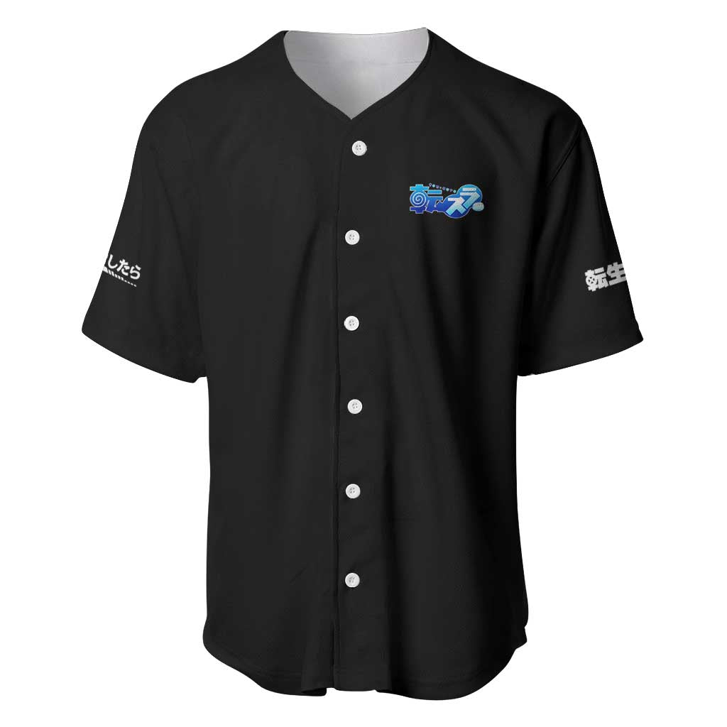 Rimuru Tempest I Anime Style Baseball Jersey_2 Rimuru Tempest I Anime Style Baseball Jersey_2