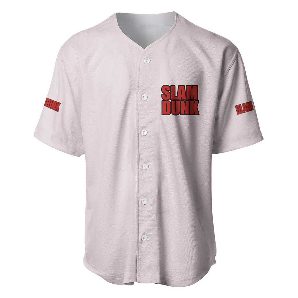 Team Slam Dunk Anime Style Baseball Jersey Team Slam Dunk Anime Style Baseball Jersey