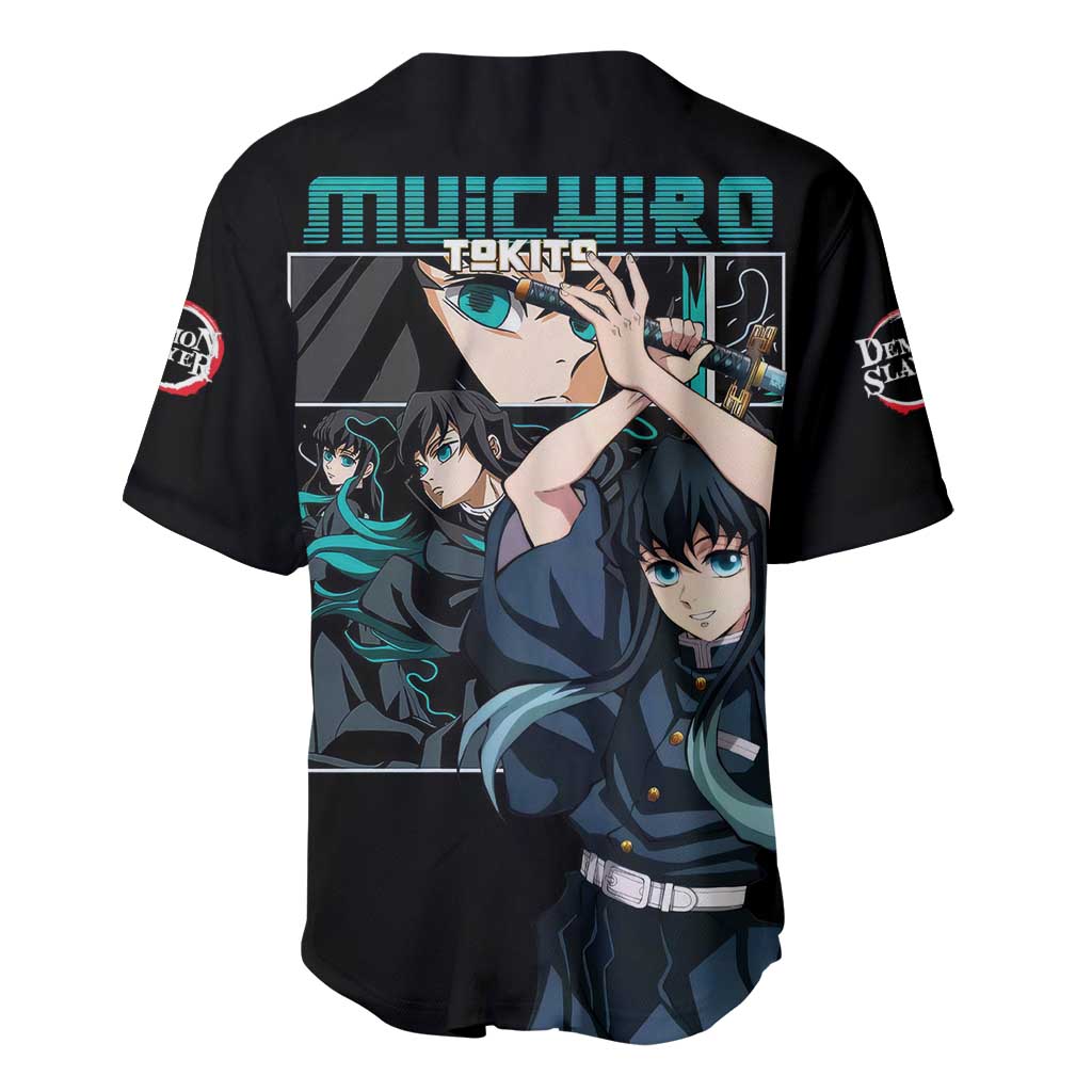 Tokito Demon Slayer Anime Style Baseball Jersey Tokito Demon Slayer Anime Style Baseball Jersey