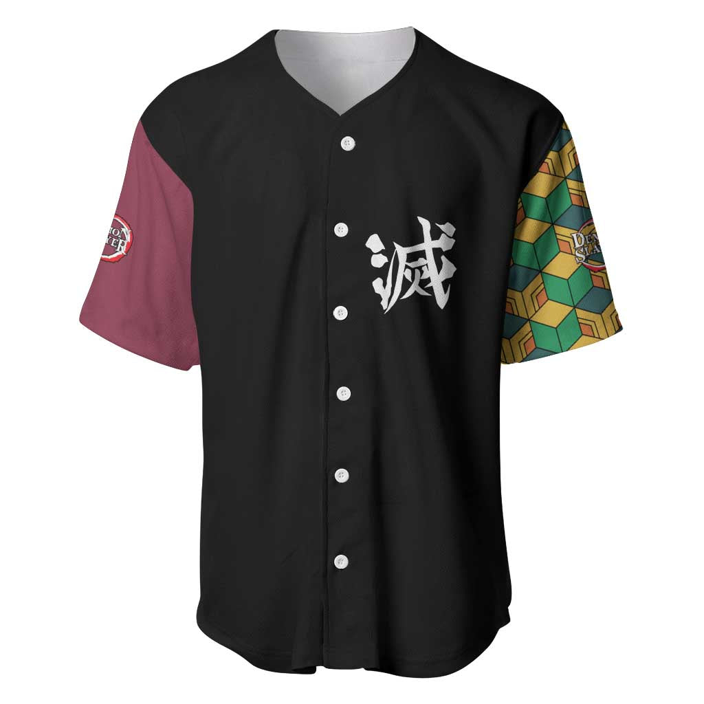 Tomioka Demon Slayer Anime Style Baseball Jersey Tomioka Demon Slayer Anime Style Baseball Jersey