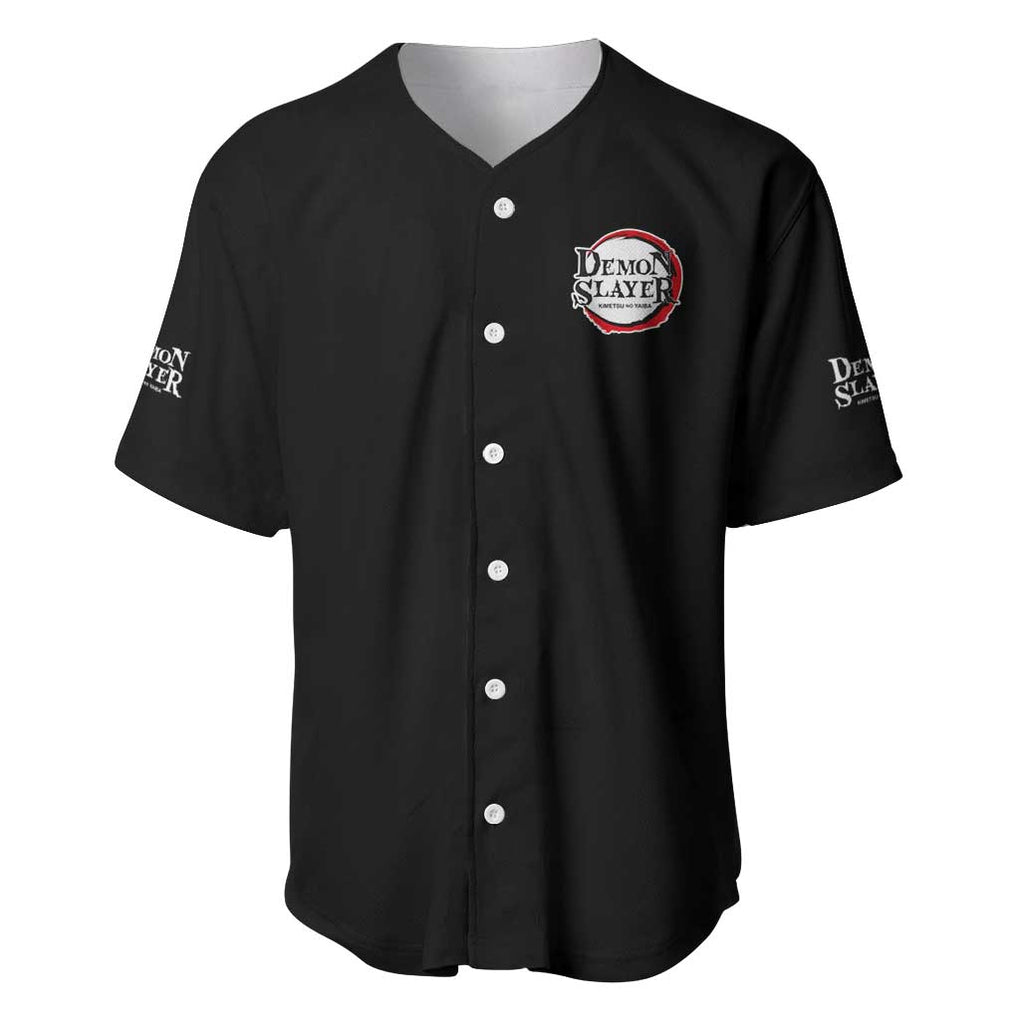 Train Demon Slayer Anime Style Baseball Jersey Train Demon Slayer Anime Style Baseball Jersey