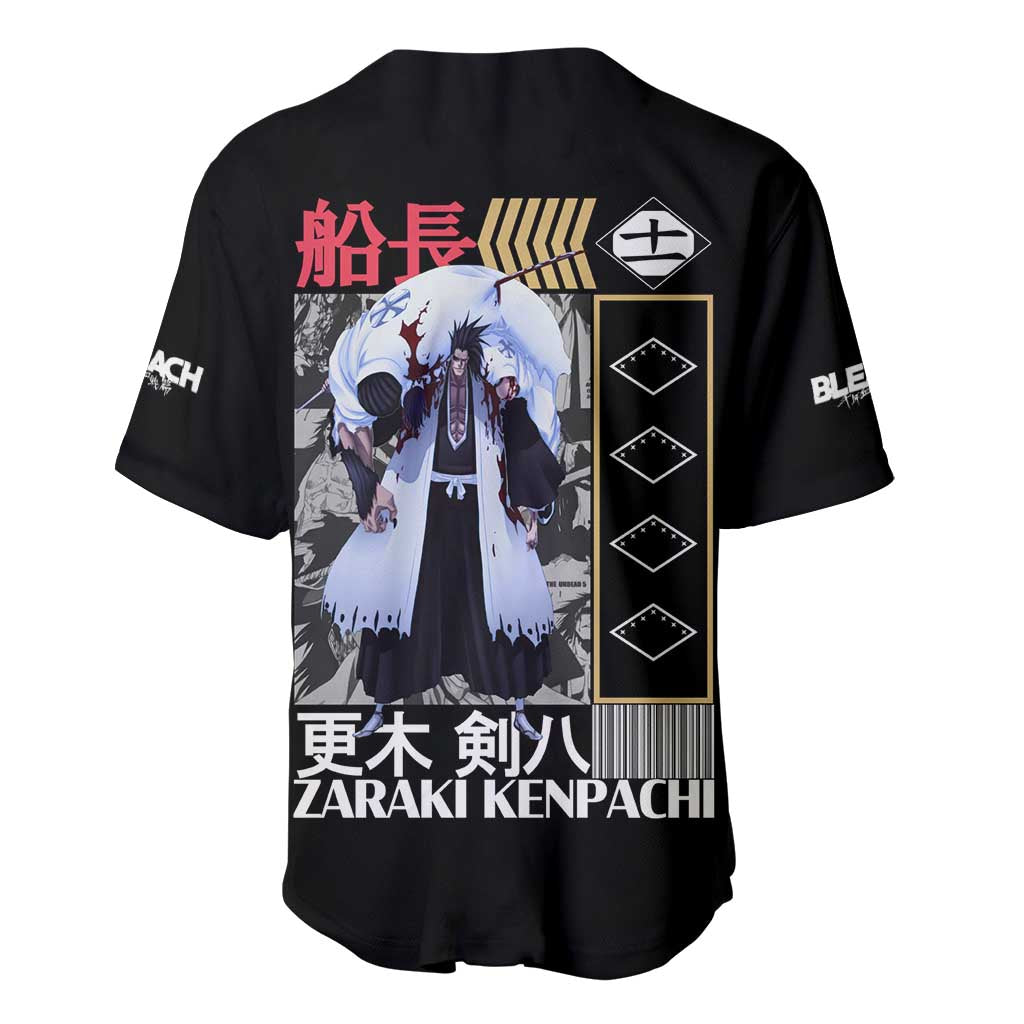 Tybwa Bleach Anime Style Baseball Jersey_2 Tybwa Bleach Anime Style Baseball Jersey_2