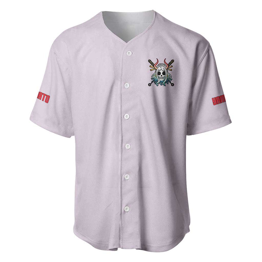 Yamato One Piece Anime Style Baseball Jersey Yamato One Piece Anime Style Baseball Jersey