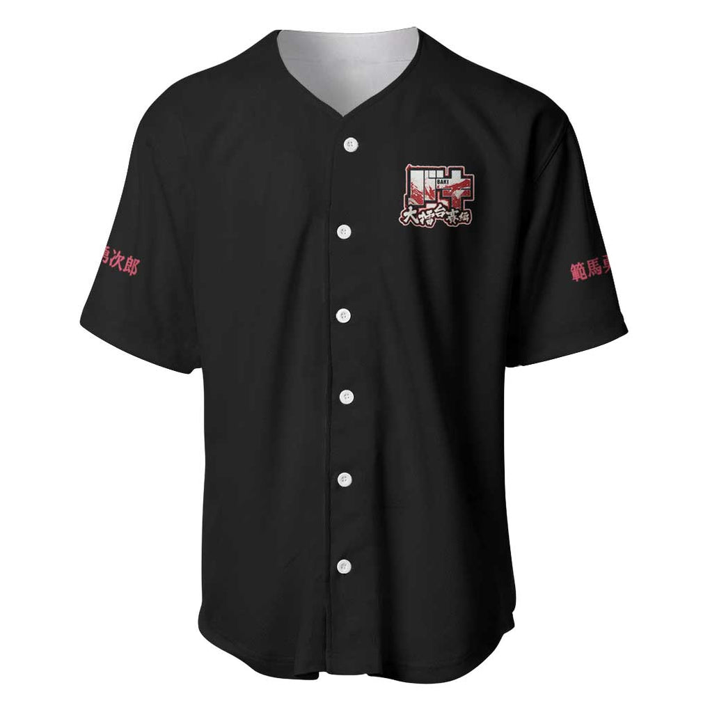 Yuujirou Hanma Baki Anime Style Baseball Jersey Yuujirou Hanma Baki Anime Style Baseball Jersey