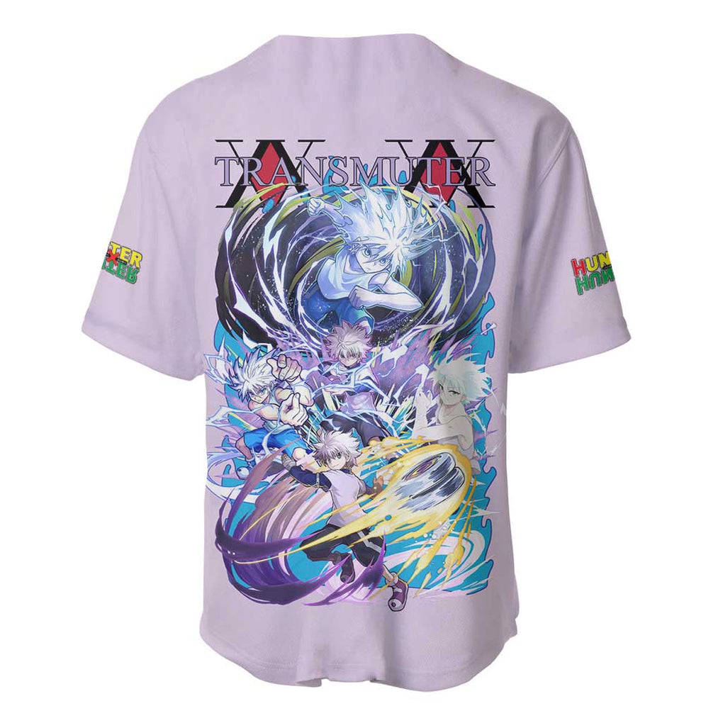 Zoldyck Hunter X Anime Style Baseball Jersey_1 Zoldyck Hunter X Anime Style Baseball Jersey_1