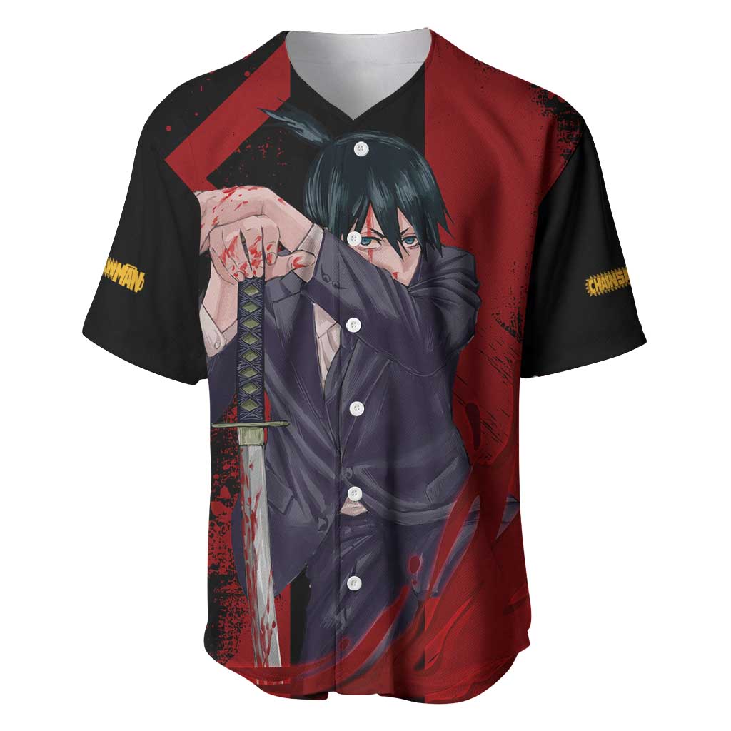 Aki Hayakawa Chainsaw Man Baseball Jersey Aki Hayakawa Chainsaw Man Baseball Jersey