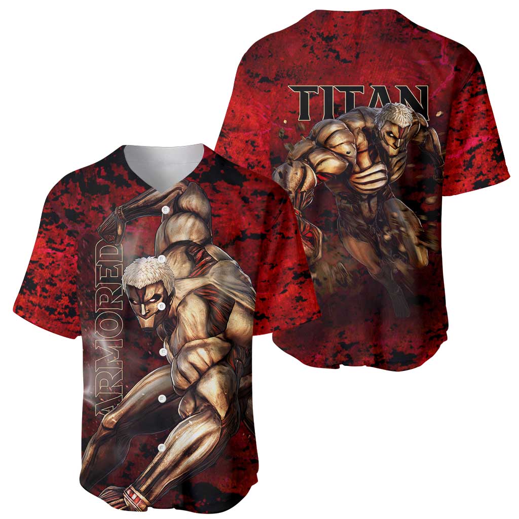 Aot Armored Titan Baseball Jersey Aot Armored Titan Baseball Jersey