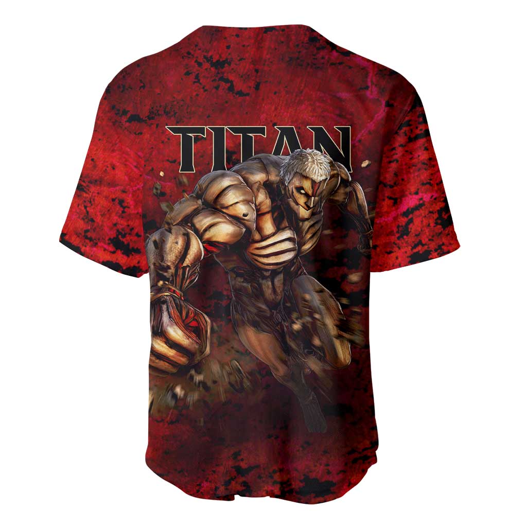 Aot Armored Titan Baseball Jersey Aot Armored Titan Baseball Jersey