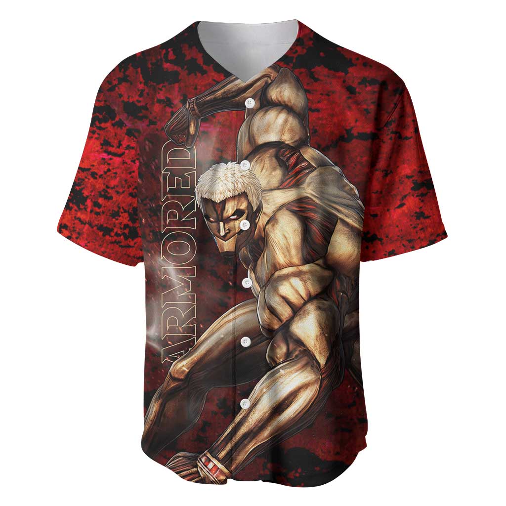 Aot Armored Titan Baseball Jersey Aot Armored Titan Baseball Jersey