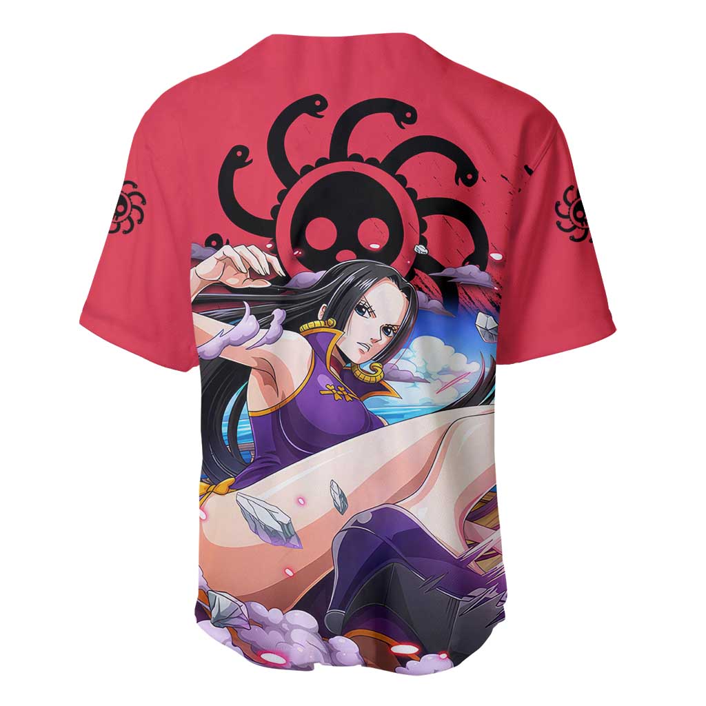 Boa Hancock One Piece Baseball Jersey Boa Hancock One Piece Baseball Jersey