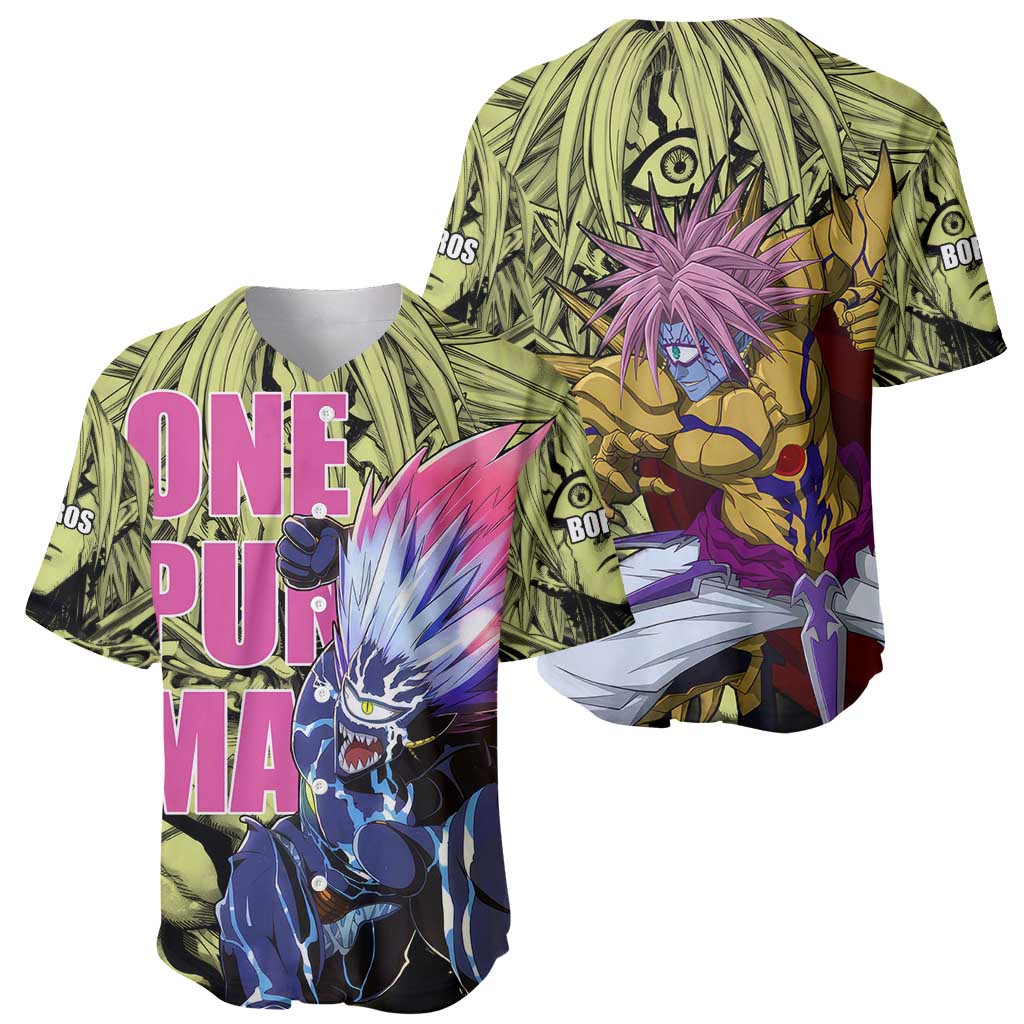 Boros One Punch Man Baseball Jersey Boros One Punch Man Baseball Jersey