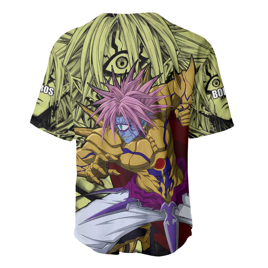 Boros One Punch Man Baseball Jersey Boros One Punch Man Baseball Jersey