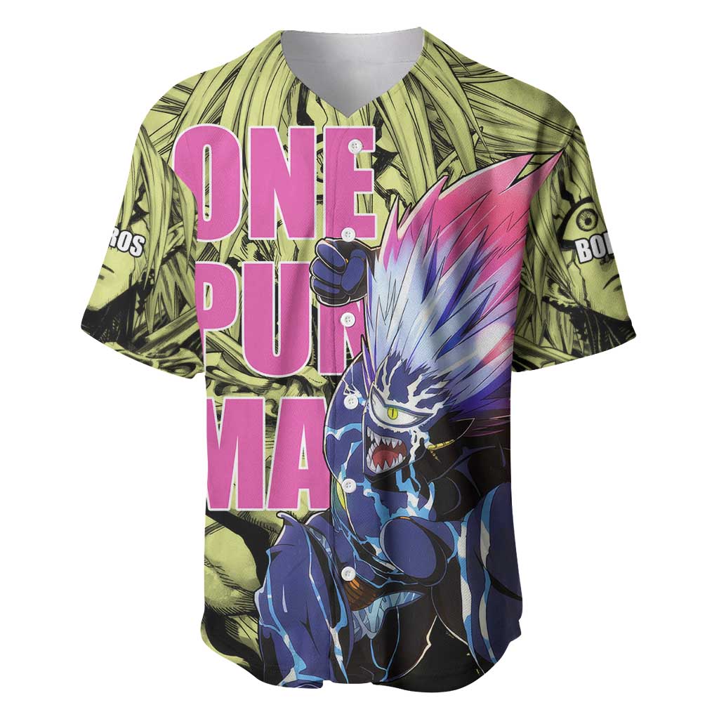 Boros One Punch Man Baseball Jersey Boros One Punch Man Baseball Jersey