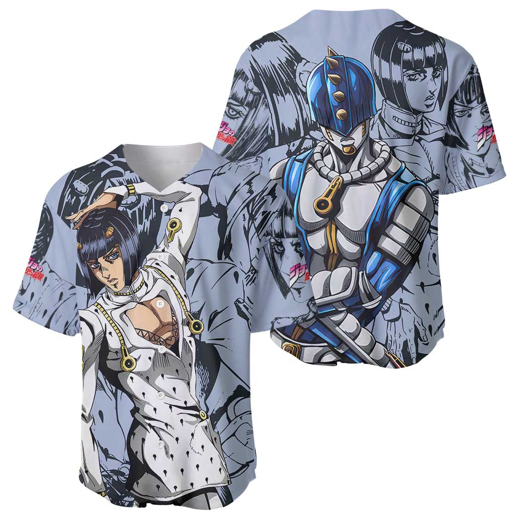 Bruno Bucciarati Jojo Bizarre Adventure Baseball Jersey Bruno Bucciarati Jojo Bizarre Adventure Baseball Jersey