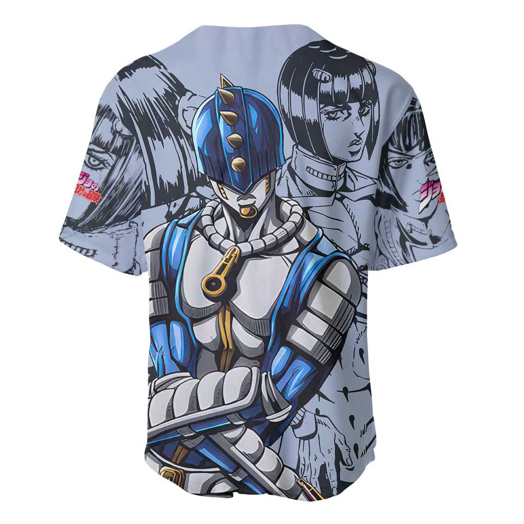 Bruno Bucciarati Jojo Bizarre Adventure Baseball Jersey Bruno Bucciarati Jojo Bizarre Adventure Baseball Jersey