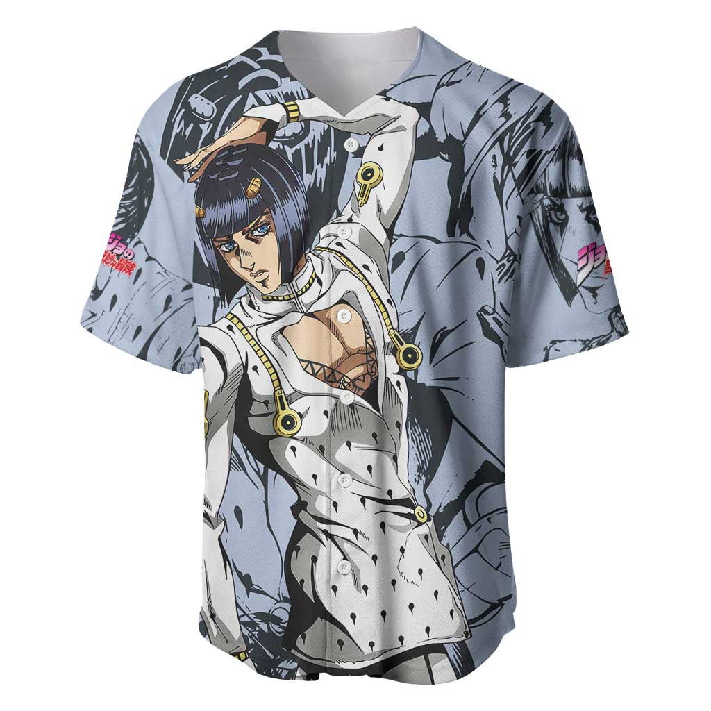 Bruno Bucciarati Jojo Bizarre Adventure Baseball Jersey Bruno Bucciarati Jojo Bizarre Adventure Baseball Jersey