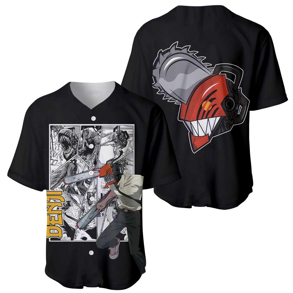 Denji Chawsan Man Baseball Jersey Denji Chawsan Man Baseball Jersey
