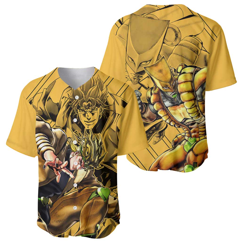 Dio Brando Ojo Bizarre Adventure Baseball Jersey Dio Brando Ojo Bizarre Adventure Baseball Jersey