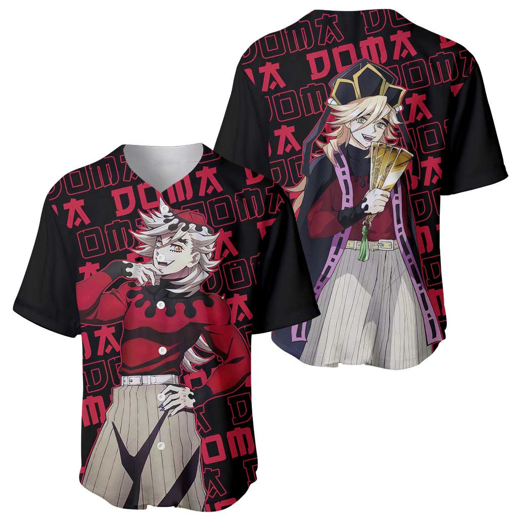 Doma Demon Slayer Baseball Jersey_2 Doma Demon Slayer Baseball Jersey_2
