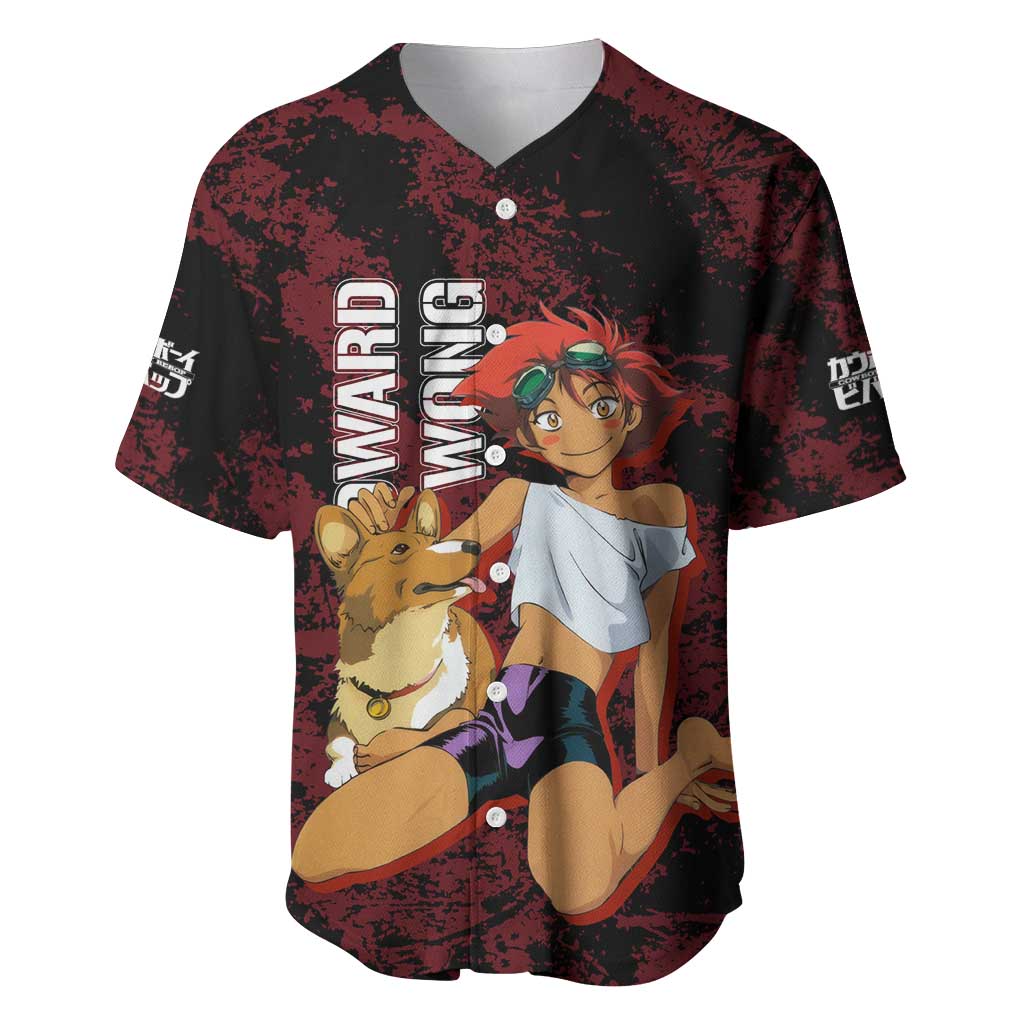 Edward Wong Cowboy Bebop Baseball Jersey Edward Wong Cowboy Bebop Baseball Jersey