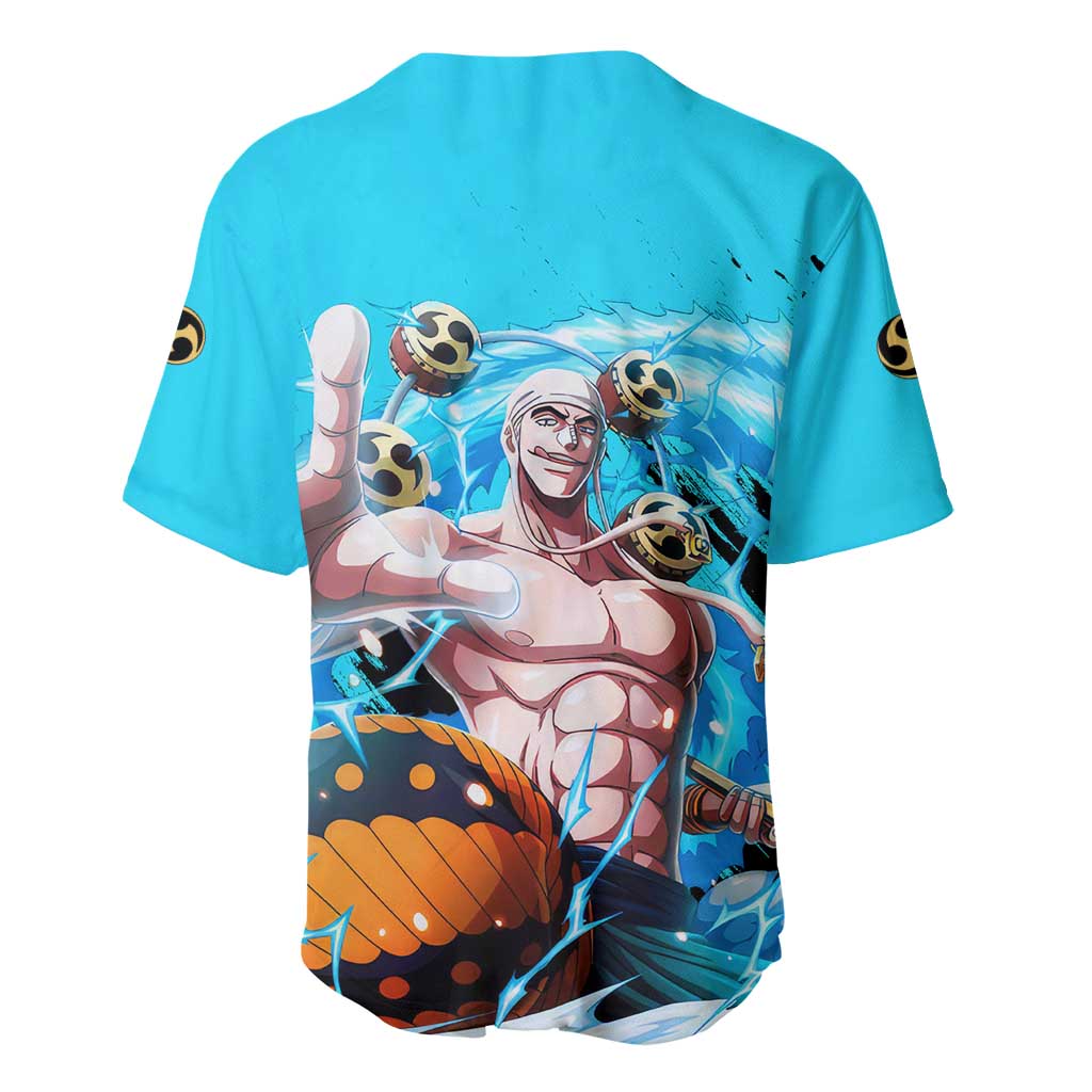 Enel One Piece Baseball Jersey Enel One Piece Baseball Jersey