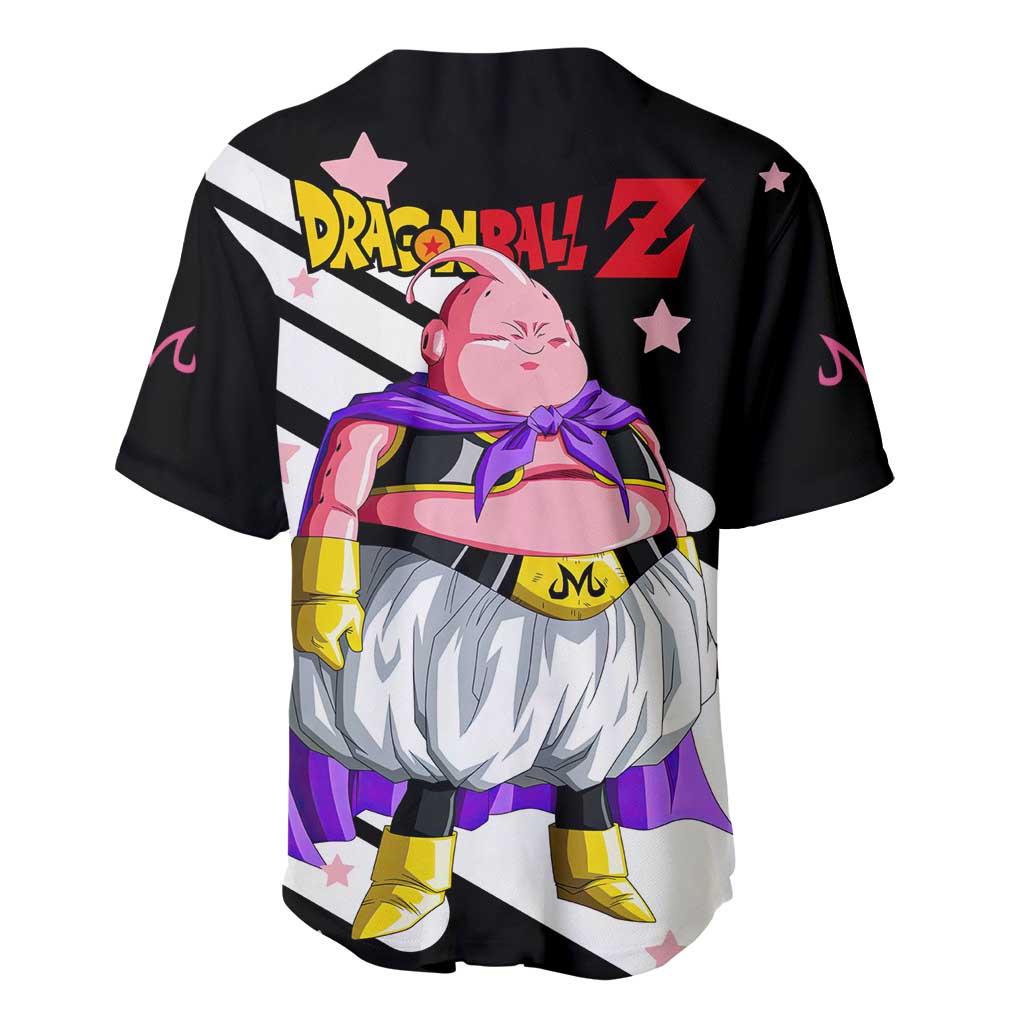 Fat Majin Buu Dragon Ball Baseball Jersey Fat Majin Buu Dragon Ball Baseball Jersey